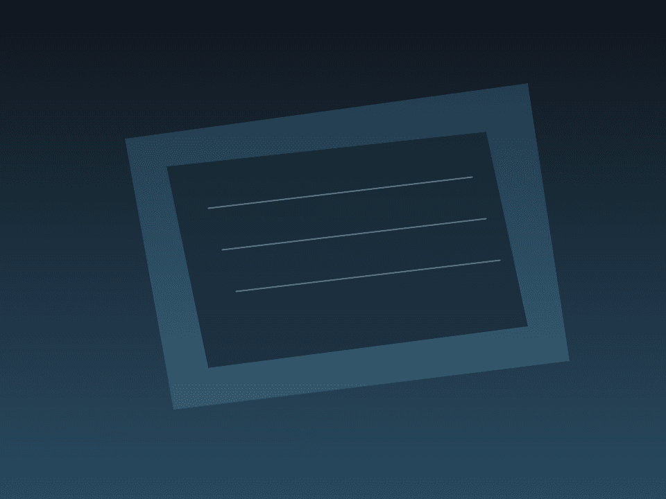Layered interface geometry preview